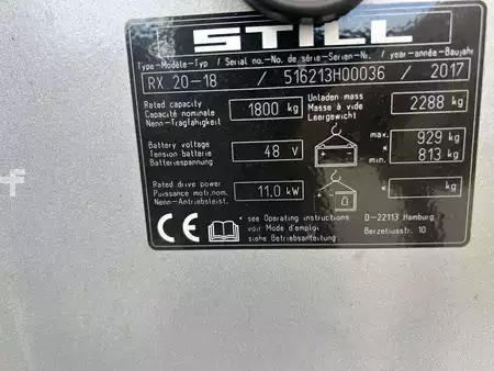 Elektro 3 Rad 2017  Still RX 20-18 (14)