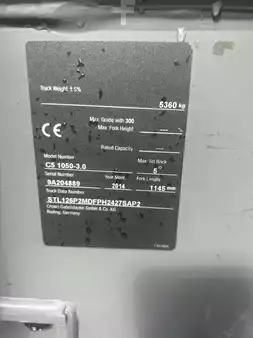 LPG VZV 2014  Crown C5 1050-3 (5)