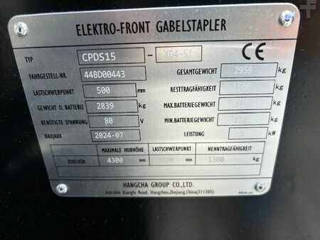 Eléctrica de 3 ruedas 2024  HC (Hangcha) CPDS18XD4-SI (6)