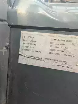 El truck - 4 hjulet 2004  Jungheinrich EFG 430 (8)