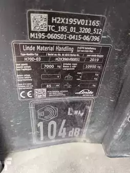 Diesel gaffeltruck 2019  Linde H70D-03 (3)