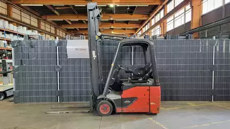 3-wiel elektrische heftrucks 2017  Linde E 14 Evo // Seitenschieber // Duplex (1)