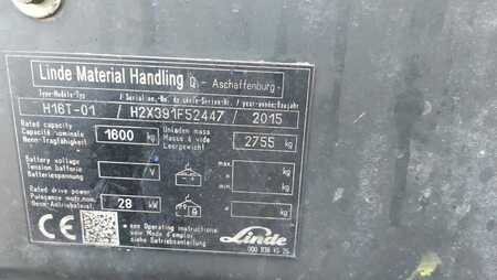 Gas gaffeltruck 2015  Linde H16T-01 // Seitenschieber // HH 3200 // BH 2090 // 4313 Stunden // Pedalsteuerung  (7)