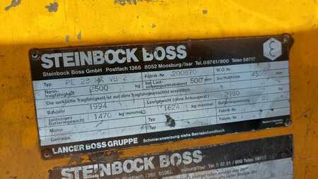 3-wiel elektrische heftrucks 1994  Steinbock Boss PE25 MKV-B-2 // Hubhöhe 4,56m // Elektro // Duplex (9)