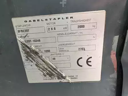 Eléctrico - 3 rodas 2016  Toyota 8FBE20T // (4)