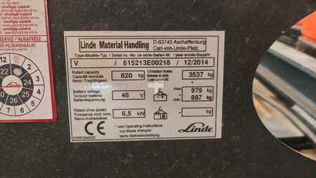 VZV pro práci v úzk.uličkách-retrakt 2014  Linde V 12 938 std (10365 mm Greifhöhe) (2)