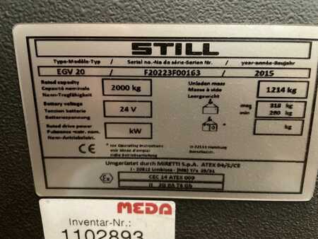 Still EGV 20 // 156 Std. // Ex-geschützt // neue Batterie