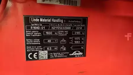 Skyvemast 2014  Linde R16HD-01 // 8,9m Hubhöhe // Elektro (6)
