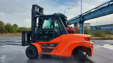 Treibgasstapler 2017  Linde H80T-03/1100 // Freisichtmast // Treibgas (3)