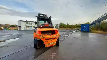 Treibgasstapler 2017  Linde H80T-03/1100 // Freisichtmast // Treibgas (4)