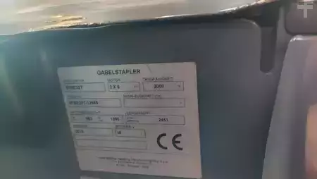 Eléctrico - 3 rodas 2018  Toyota 8FBE20T // SS // ZV // Vorschubgabeln (7)