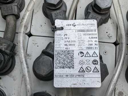 Magasemelésű béka 2013  Linde L 14 // Triplex // Batterie 2019 (8) 