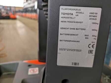 Apilador eléctrico 2018  Toyota HWE100 // Elektro // UVV (6)
