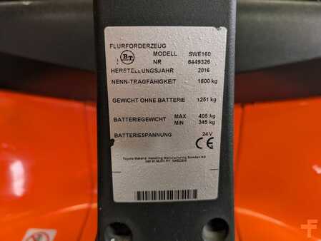 Wózek wysokiego podnoszenia 2016  BT SWE160 // HH 5400mm // Elektro // UVV (8)