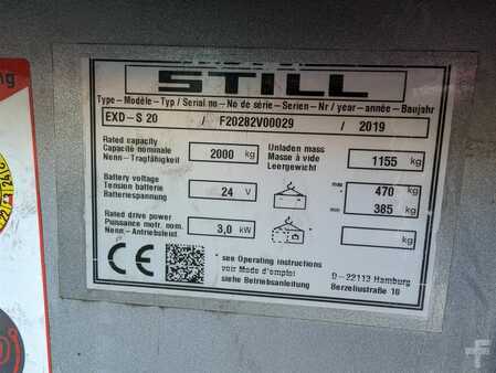 Ledstaplare gå 2019  Still EXD-S 20 // Elektro // Initialhub (8)