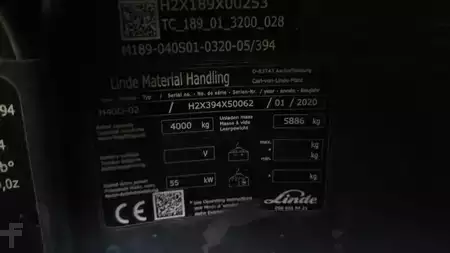 Dieselový VZV 2020  Linde H 40 D // 572 Std. // Halbkabine // STVZO (5)