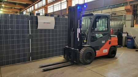 Treibgasstapler 2023  Toyota 02-8FGJF35 // Triplex // 1 Std. // Seitenschieber // 3. & 4. Ventil // Waage (2)