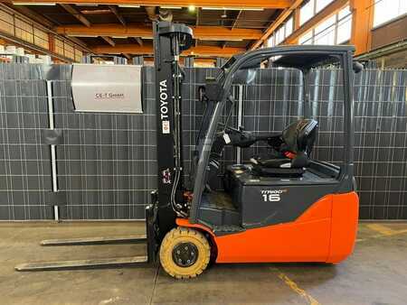 Elektro 3 Rad 2024  Toyota 8FBE16T // Triplex // Seitenschieber // Freihub // (1)