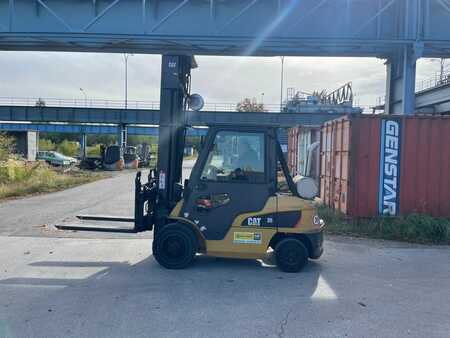 Diesel gaffeltruck 2014  CAT Lift Trucks DP 35 NT // 5 Ventile/ 7000 mm Hubhöhe/ ZV/ SS/ VS (1)
