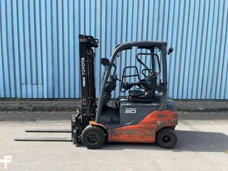 3-wiel elektrische heftrucks 2020  Toyota Paket 10 Stück // 8FBMK20T // Duplex // containerfähig (2)