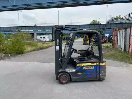 Eléctrica de 3 ruedas 2018  Linde Linde E 16 // Batterie 2022 // Duplex // Seitenschieber // 4. Ventil (3)