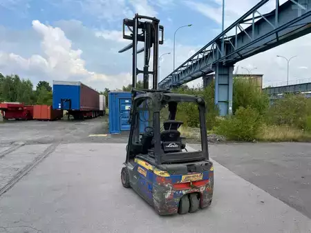 Eléctrica de 3 ruedas 2018  Linde Linde E 16 // Batterie 2022 // Duplex // Seitenschieber // 4. Ventil (4)