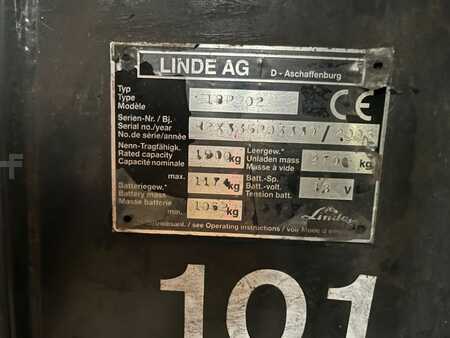 Carrelli elettrici 4 ruote 2003  Linde E18P-02 // Triplex / 6600 mm Hubhöhe (4)
