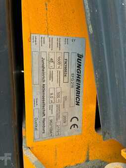 El Truck - 3-hjul 2009  Jungheinrich EFG 216 Freihub // Containerfähig (9)