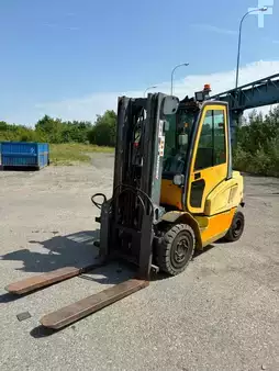 Empilhador diesel 2001  Jungheinrich DFG 25 BS // Diesel // Triplex/ 3+4 Ventil / Containerfähig (5)