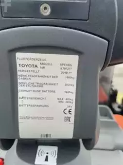 Pallestabler 2019  Toyota SPE160L// 1150 mm Gabeln (7)