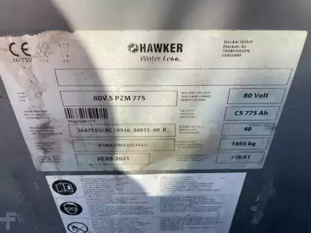 Carrelli elettrici 4 ruote 2019  Linde E 45-600 // 2555 Std. // 3. & 4. Ventil // Seitenschieber // Zinkenversteller (7)