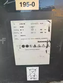 Carrelli elettrici 3 ruote 2014  Jungheinrich EFG 218 // Elektro // Gabeln 1200 mm (5)