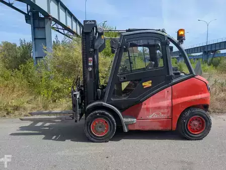 Diesel gaffeltruck 2006  Linde H40D / 5. Ventil / Waage (1)