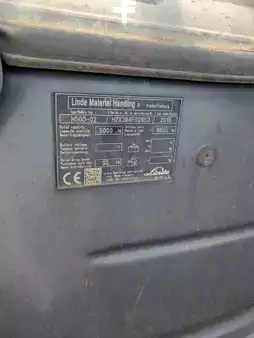 Diesel heftrucks 2015  Linde H50 D-02 / Drehgerät / Monopedal (8)
