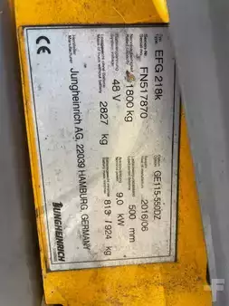 Elektro 3 Rad 2016  Jungheinrich EFG 214K  // Halbkabine (6)