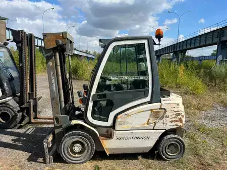 Wózki widłowe diesel - Jungheinrich DFG 425 Triplex / Ersatzteilträger/Nicht fahrbereit (3)