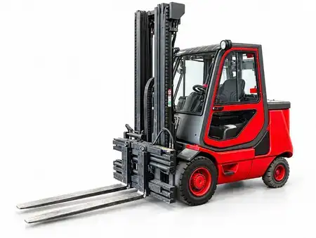 Elektro 4 Rad 2003  Linde E 35 P // Triplex // Seitenschieber // Zinkenversteller (1)