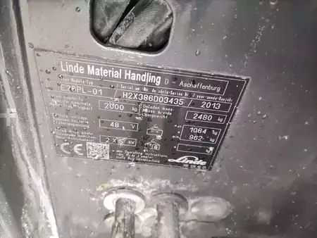 Elektromos 4 kerekű 2013  Linde E20PL (3)