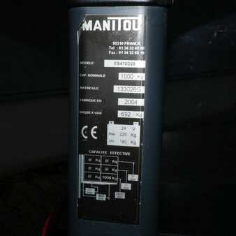 Apilador eléctrico 2004  Manitou ES410D29 (6)