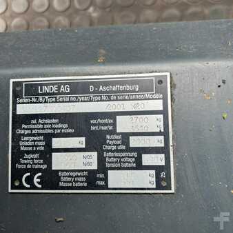 Máquinas de plataforma elétrica 2001  Linde W20 (127) (18)