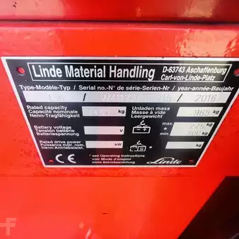 Wózek wysokiego podnoszenia 2016  Linde L16 (1173) (17)