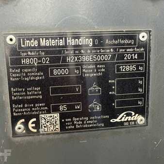 Dieselstapler 2014  Linde H80D (396-02) (19) 