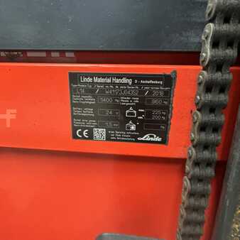 Wózek wysokiego podnoszenia 2018  Linde L14 (1173) (15)