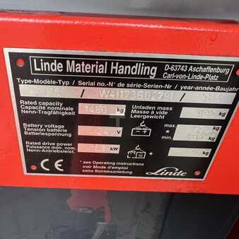 Ruční vysokozdvižný vozík 2016  Linde L16 (1173) (8)