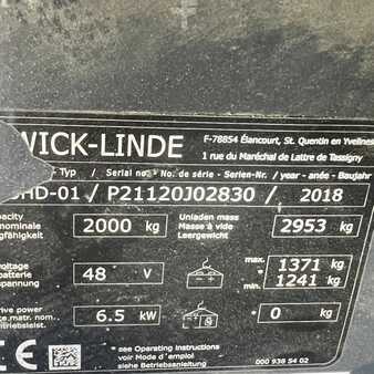 Skjutstativtruck 2018  Linde R20HD (1120) Coldstore (11)