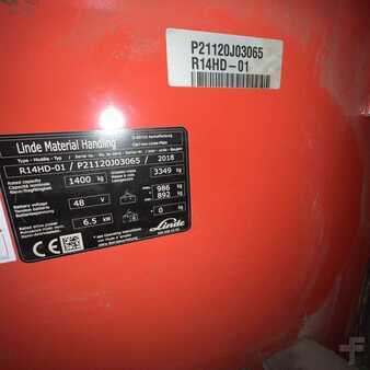 Työntömastotrukki 2018  Linde R14 HD (1120) (18)