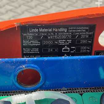 Transpaleta eléctrica 2014  Linde T20 (1152) (13)