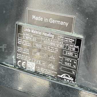 Eléctrico - 4 rodas 2016  Linde E16PH (386-02) EVO (17)