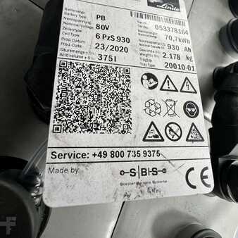 Elektro čtyřkolový VZV 2020  Linde E50/600HL (388) LOW (14)