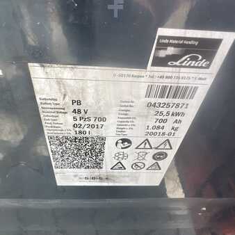 Electric - 3 wheels 2016  Linde E16PH (386-02) EVO (4)